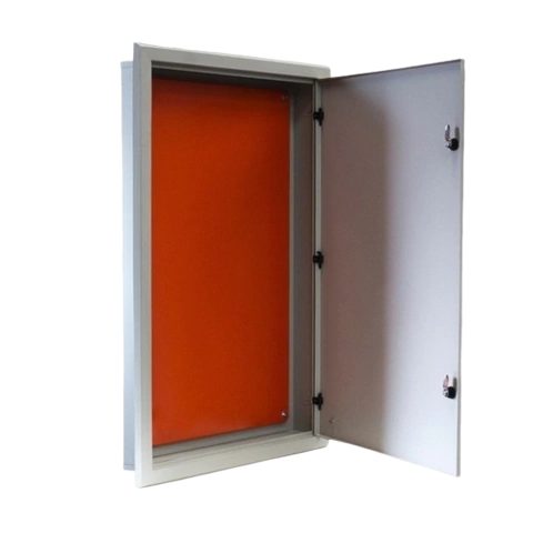 Caixa metálica quadro painel de comando embutir 1200x600x120-150MM IP-40 BN