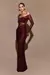 VESTIDO NACHA BORDO en internet