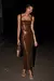 VESTIDO ADORADA CHOCOLATE - PRE ORDER - comprar online