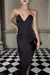 VESTIDO NAT STRAPLESS NEGRO - comprar online