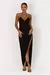 VESTIDO NAT STRAPLESS NEGRO - THE ATELIER