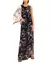 VESTIDO SEQUOIA NEGRO FLORAL - comprar online