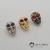 Pingente E 7047 - caveira em 3D com strass - loja online