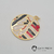 Pingente pi 8275 - medalha Zé Pilintra resinada e com strass - Gatopretobijuterias