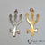 Pingente pi 5525 - tridente Pomba Gira - comprar online