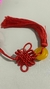 Borla de Tecido Vermelho