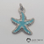 Pingente Pi 8076 - estrela do mar resinado - loja online