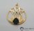 Pingente 8155 - medalha Maria Mulambo resinada e com strass - comprar online