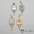Pingente pi 7308 - espelho resinado com strass - comprar online