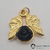 Pingente pi 7532 - borboleta com rosa resinada tam P - loja online