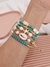 Pulseira Bojo Verde Água