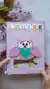 Quiet Book / Sensory Book in Felt - Owl