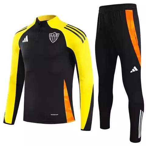 Conjunto de Treino Atlético Mineiro 25/26 Masculino Adidas - Preto - comprar online