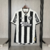 Camisa Botafogo Home + Patrocinadores 24/25 Torcedor Masculina - Preto e Branco