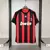 Camisa AC Milan Retrô 2008/09 - Torcedor Adidas Masculino - Vermelho e Preto