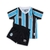 Kit Grêmio Infantil I 24/25 Torcedor Umbro - Azul+Preto