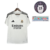 Camisa Real Madrid I 24/25 - Torcedor Adidas Masculina + PATCHS - Branca com detalhes em preto