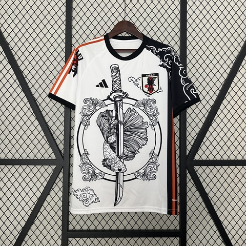 Camisa Japão Edição Especial Katana 24/25 - Torcedor Adidas Masculina - Branca