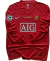 Camisa Retrô Manchester United 07/08 manga longa com patch Champions League - Vermelha - comprar online