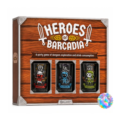Heroes of Barcadia en inglés