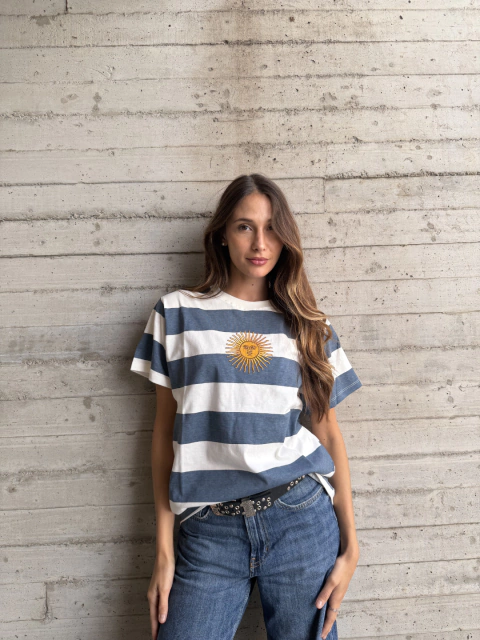 Remera Sol Rayada