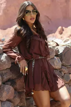 Vestido Flounce Boho chic