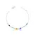 Pulseira 6 Oval Colorido Central
