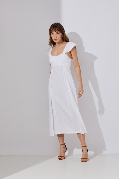 VESTIDO SHELL - OFF WHITE