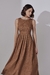VESTIDO LAÇADOR - TOFFEE BROWN