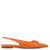 SAPATILHA SLINGBACK SINARA CETIM LARANJA MULTI | Cavage - comprar online