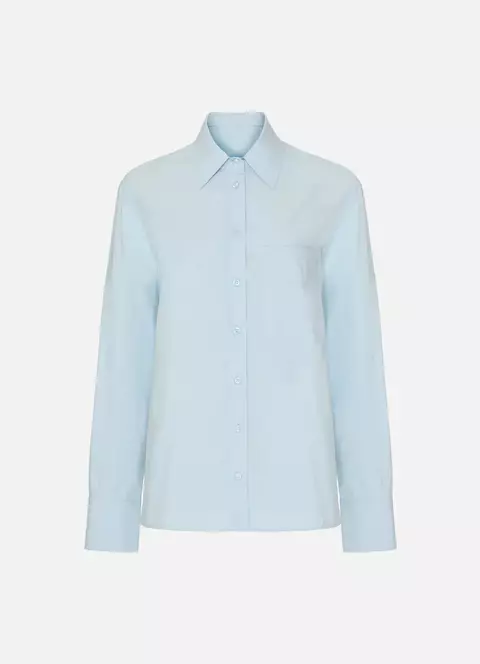 Camisa Runa Azul Claro / CAROL BASSI