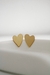 BRINCO LOVE TAMANHO G BANHADO NO OURO 18K