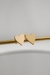 BRINCO LOVE TAMANHO M BANHADO NO OURO 18K