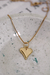 COLAR AMORE BANHANDO NO OURO 18K
