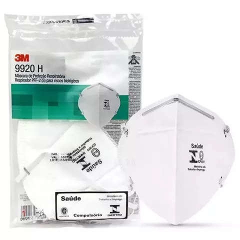 Máscara de Proteção Respiratória PFF2 3M 9920H (1 un)