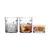 Jogo 2X Copos 345ml + 1X Bowl 225ml Borda Dourada - Pasabahçe