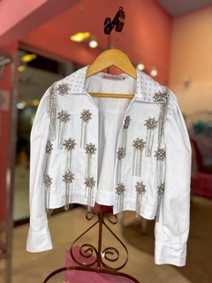 Jaqueta Boiadeira Strass