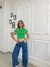 Remera Top de Algodon y Lycra