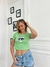 Remera Corta CORAZON OJO - comprar online