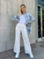 Pantalón wide leg gabardina Estambul - tienda online
