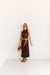 VESTIDO CETIM MARROM - comprar online