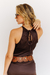 Imagem do VESTIDO CETIM MARROM