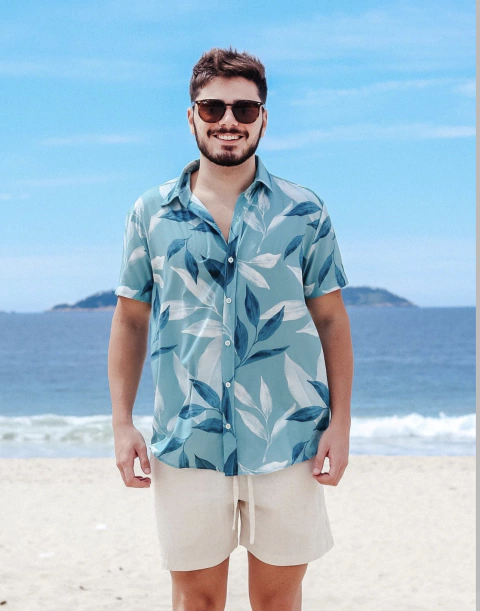 CAMISA FOLHAGEM
