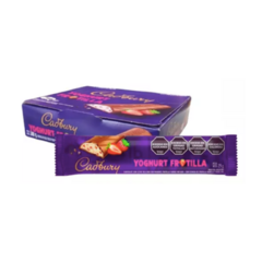 Chocolate Cadbury Yoghurt Frutilla - Caja 12 unidades - 27 Grs