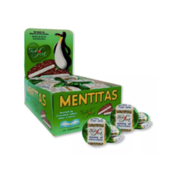 Mentitas Felfort de Chocolate relleno de menta - Caja 30 unidades -