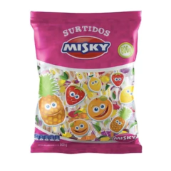 Caramelos Masticables Misky - Paquete: 800 Gr