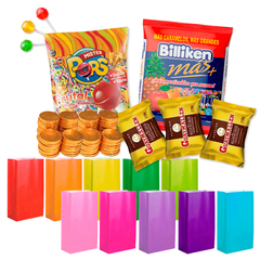 Combo Golosinas Cumpleaños - 0800 x 35 Chicos