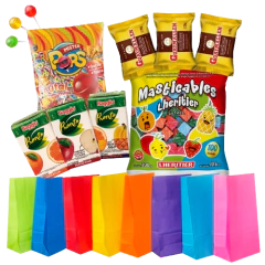 Combo Golosinas Cumpleaños - 0500 x 15 Chicos
