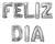 Globo Metalizado Feliz Dia de 16 Pulgadas