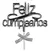 Topper Feliz Cumpleaños Plateado